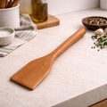 L-Ispatula handcrafted cherry wood spatula 31cm, food-safe walnut oil finish, by Clint Graham Maltese Artisan