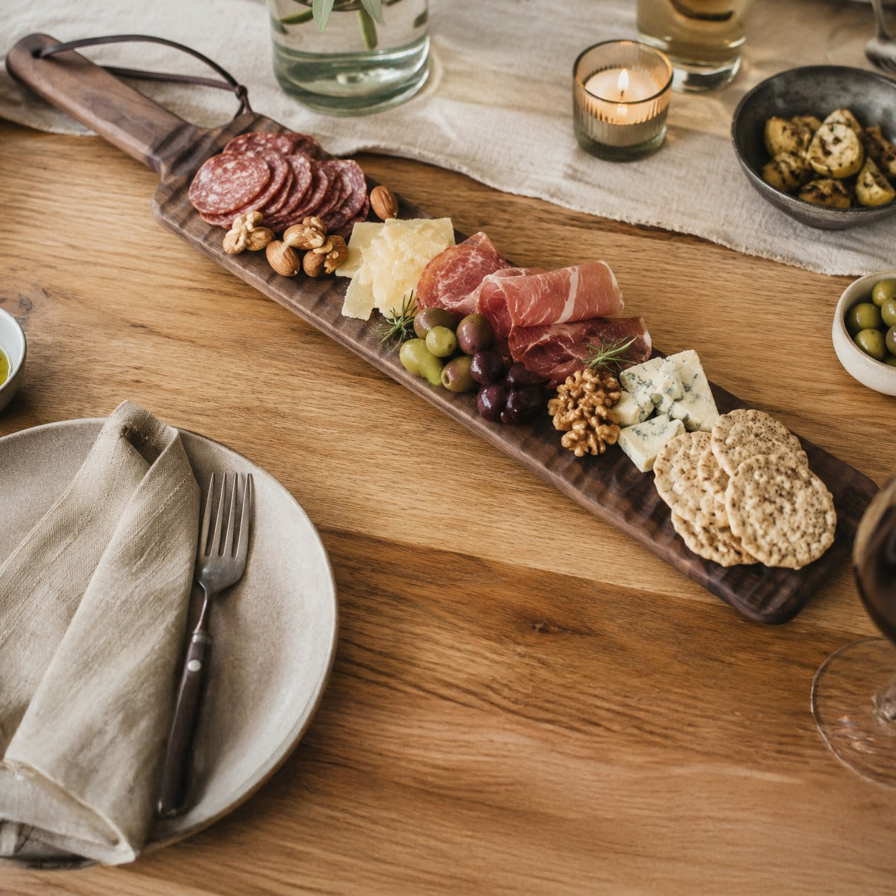 Noir Charcuterie Board
